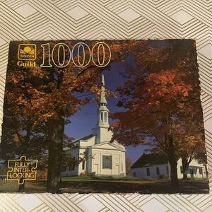 Golden Guild 1000 Piece Lunenberg VT Jigsaw Puzzle‎ 1000 Pieces New Sealed